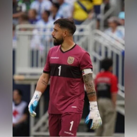 Marathon Authentic Ecuador Copa America 2024 Hernan Galindez Jersey Men’s Sz: XL - Picture 2 of 8